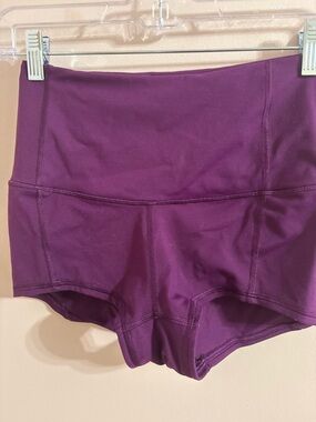 Victoria's Secret Plum High-Waist Athletic Shorts
